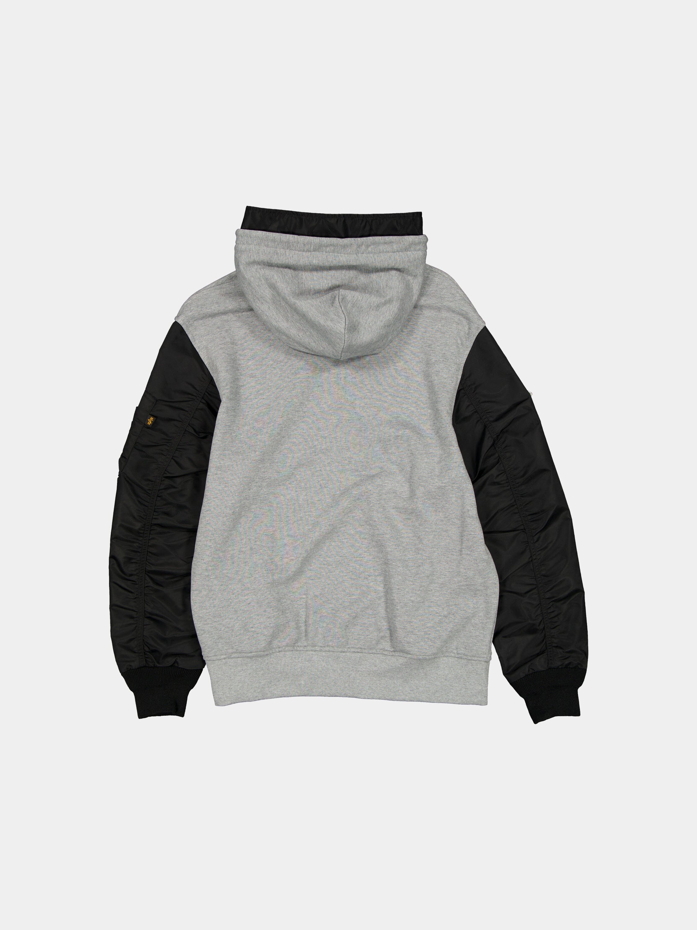 LAS VEGAS RAIDERS X ALPHA X NEW ERA MA-1 ZIP UP HOODIE - Image 2