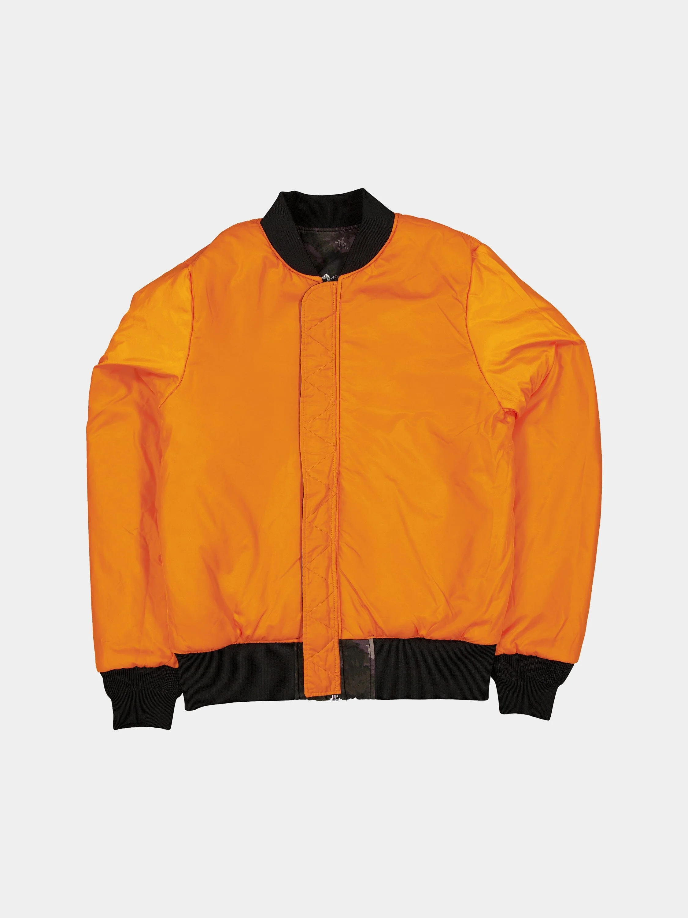 NEW YORK METS X ALPHA X NEW ERA MA-1 BOMBER JACKET (BLACK CAMO) - Image 3
