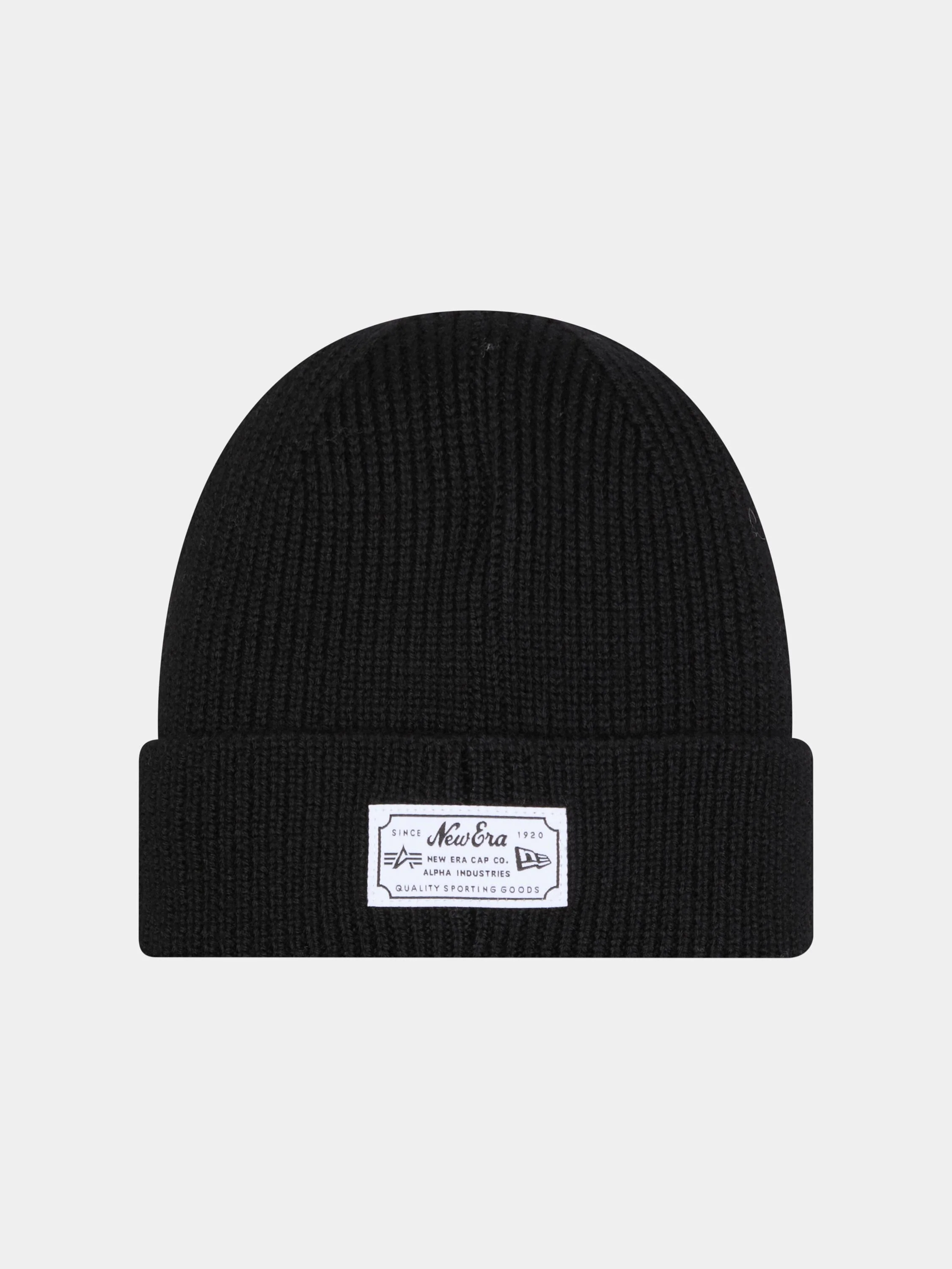 LAS VEGAS RAIDERS X ALPHA X NEW ERA SHORT CUFF BEANIE - Image 2