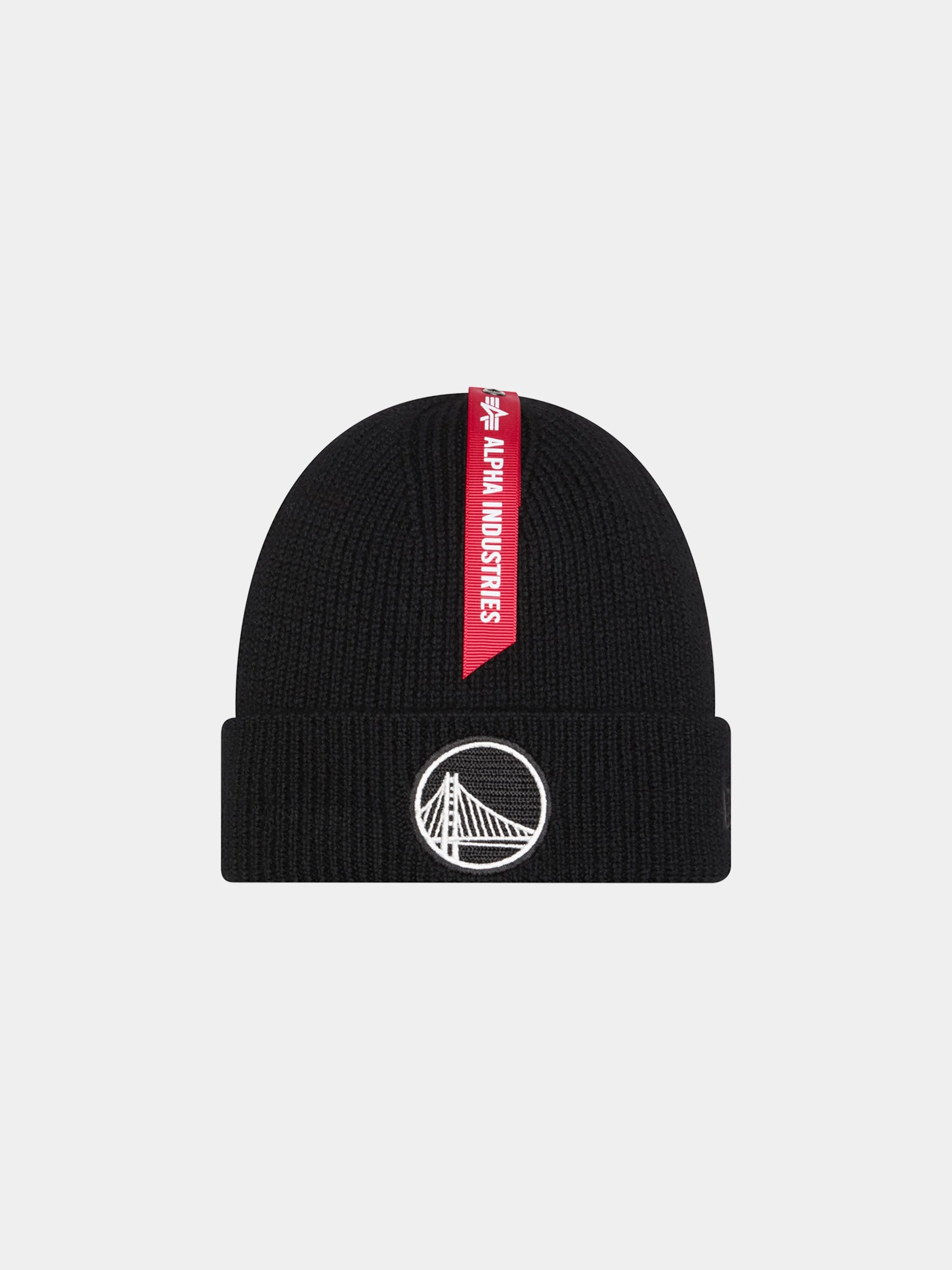 GOLDEN STATE WARRIORS X ALPHA X NEW ERA SHORT CUFF BEANIE