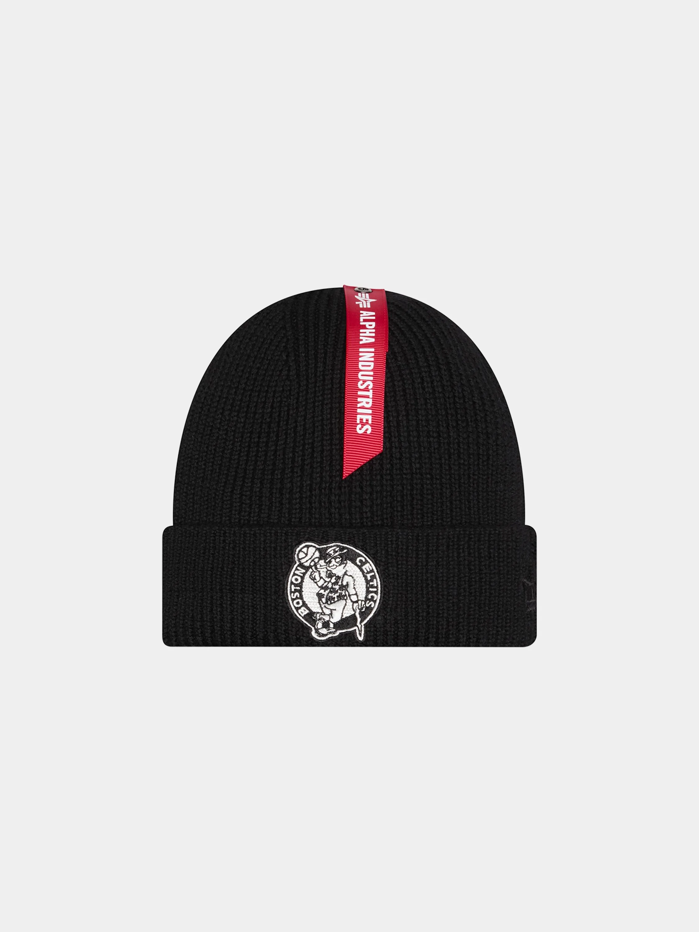 BOSTON CELTICS X ALPHA X NEW ERA SHORT CUFF BEANIE