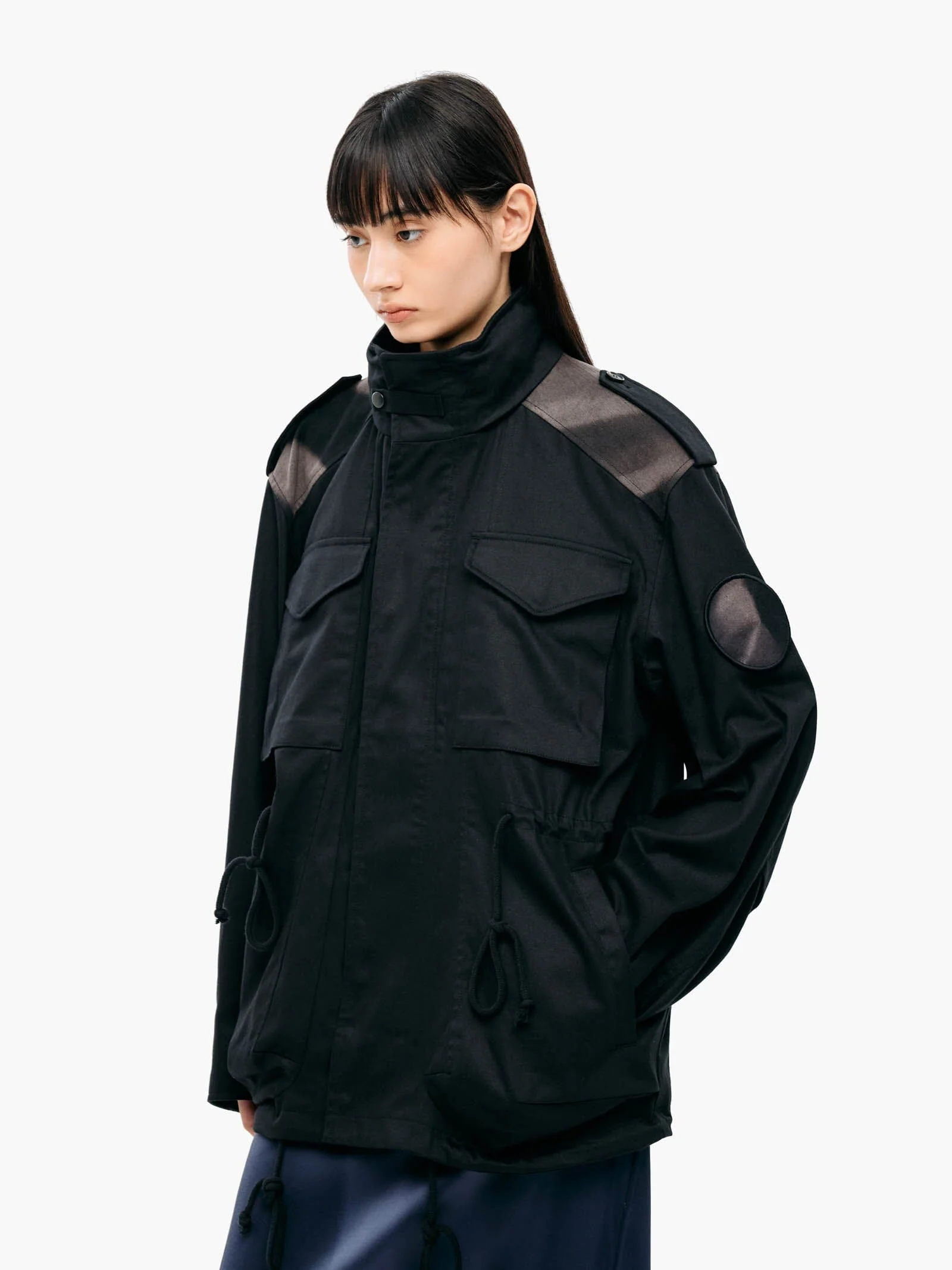JIYONG KIM X ALPHA SUN BLEACHED FIELD JACKET - Image 6