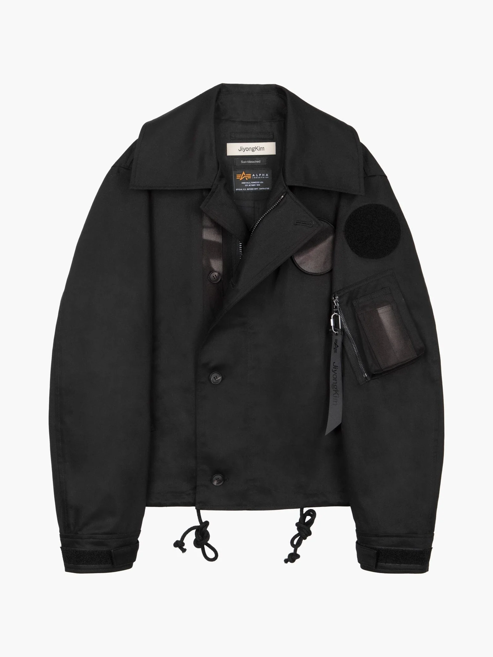 JIYONG KIM X ALPHA SUN BLEACHED WIDE COLLAR - Image 12