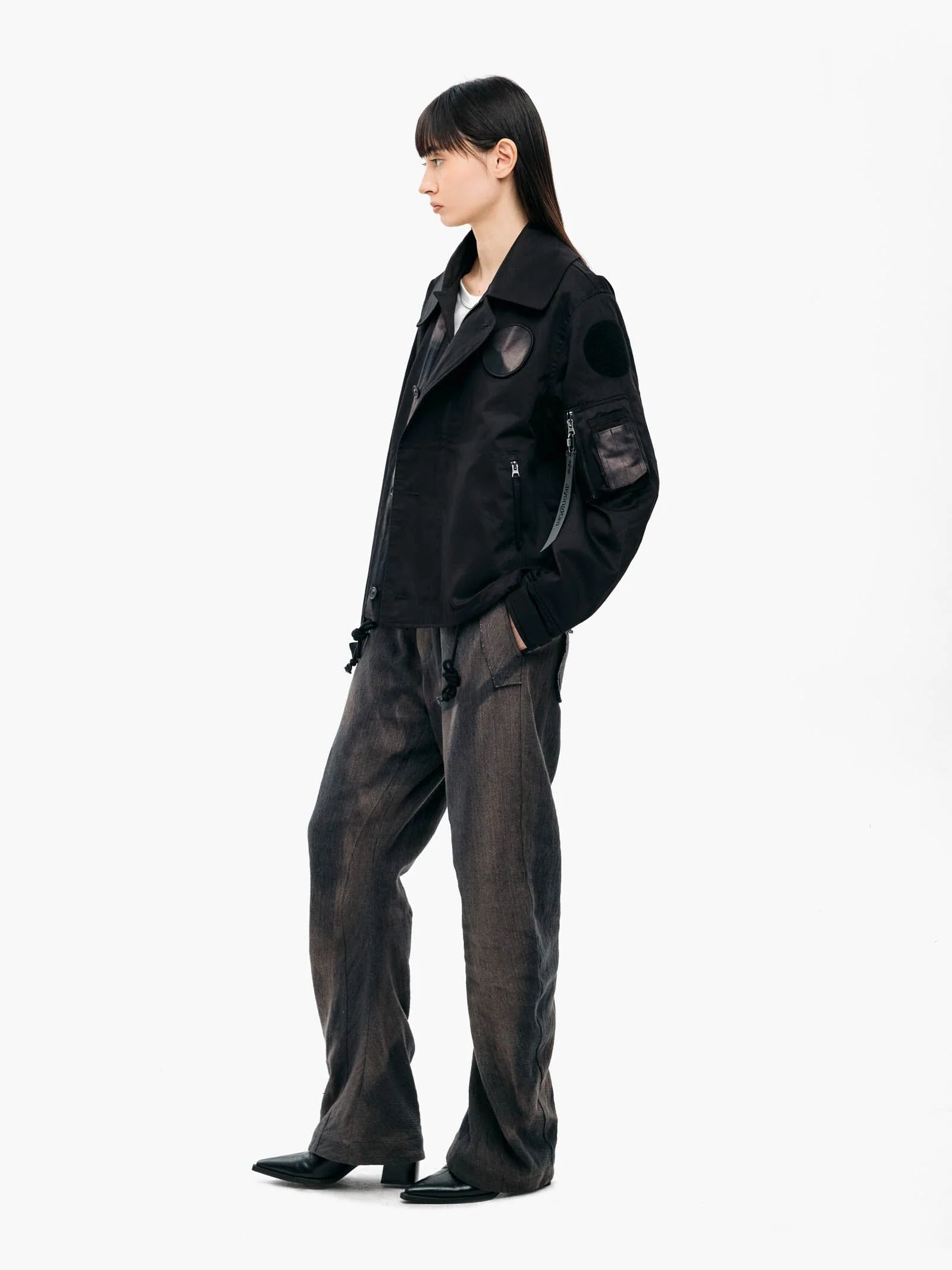 JIYONG KIM X ALPHA SUN BLEACHED WIDE COLLAR - Image 22