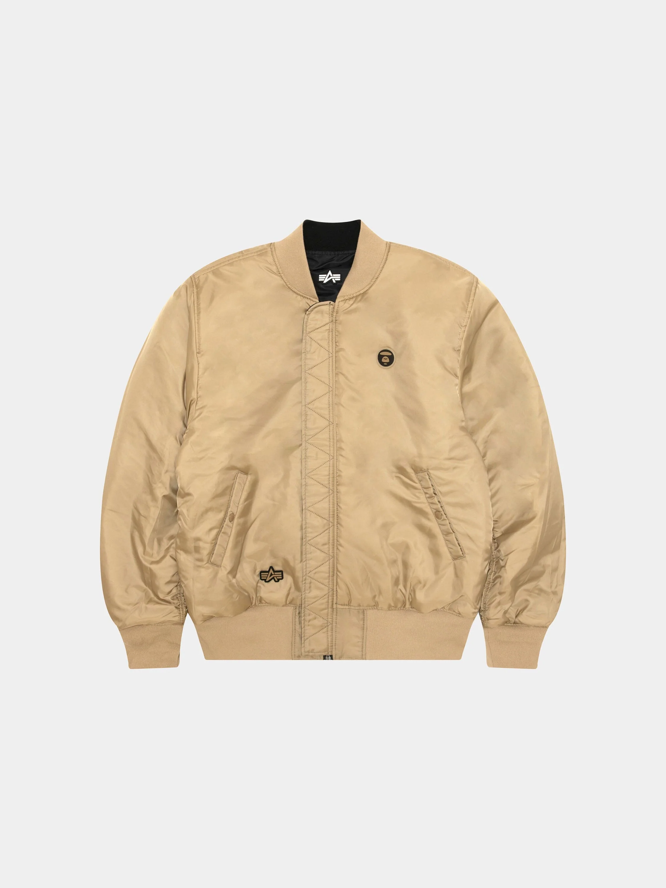AAPE X ALPHA MA-1 BOMBER JACKET - Image 2