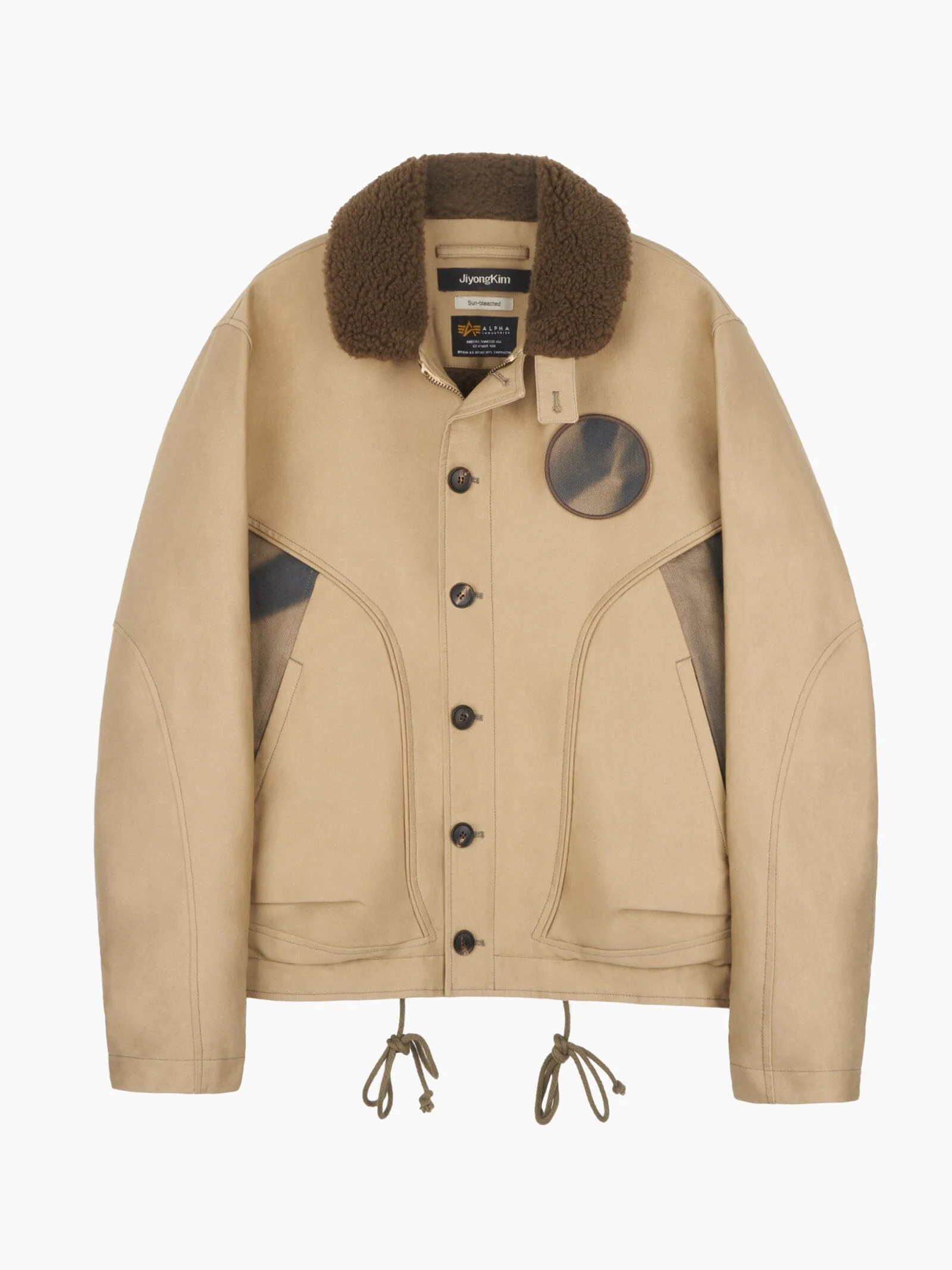 ALPHA X JIYONGKIM SUN-BLEACHED DECK JACKET