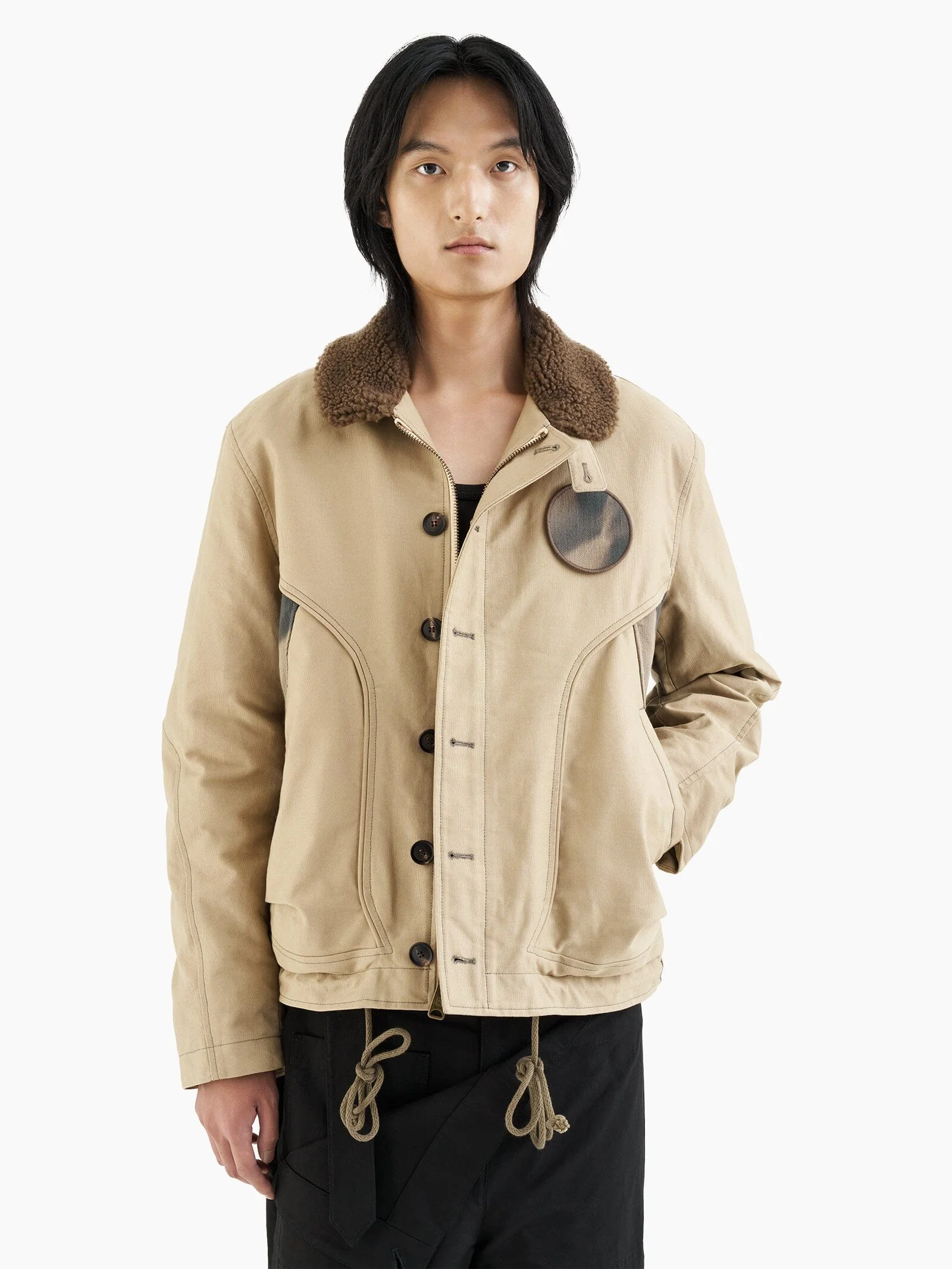 ALPHA X JIYONGKIM SUN-BLEACHED DECK JACKET - Image 6