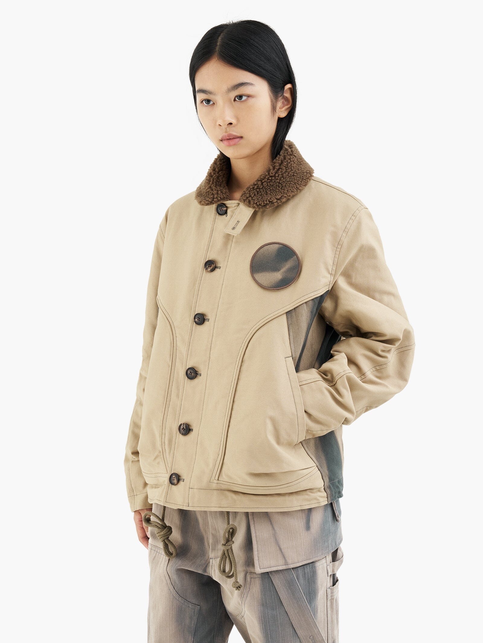 ALPHA X JIYONGKIM SUN-BLEACHED DECK JACKET - Image 7