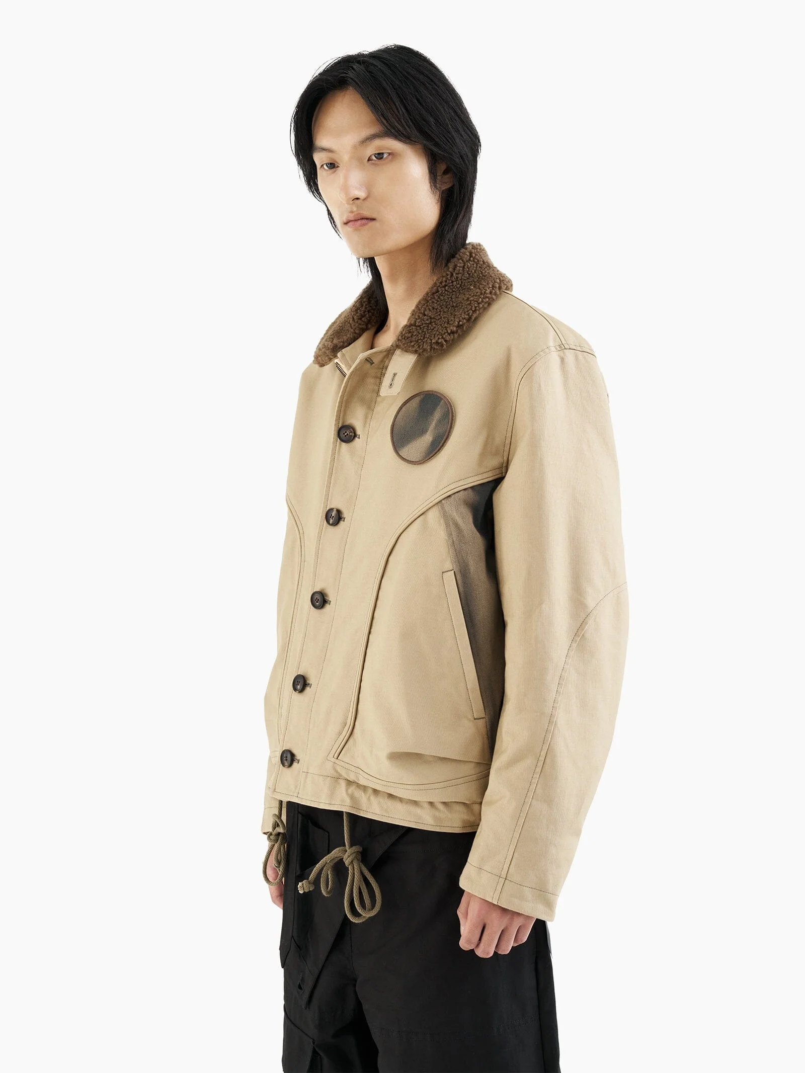 ALPHA X JIYONGKIM SUN-BLEACHED DECK JACKET - Image 8