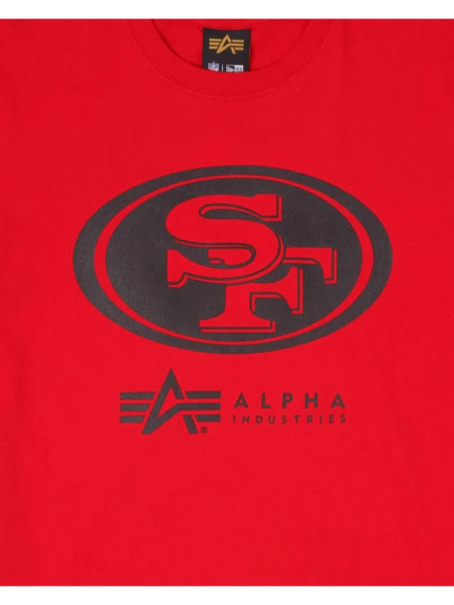 SAN FRANCISCO 49ERS X ALPHA X NEW ERA T-SHIRT - Image 2