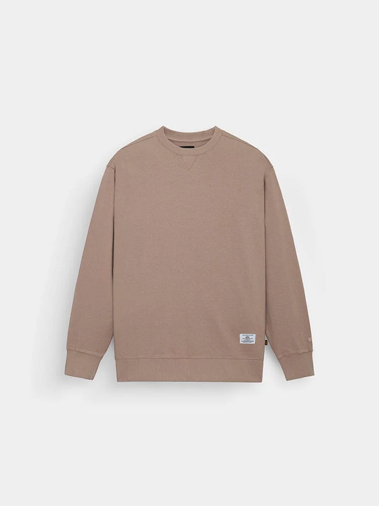 ESSENTIAL FRENCH TERRY CREWNECK GEN II (ATLAS KHAKI)
