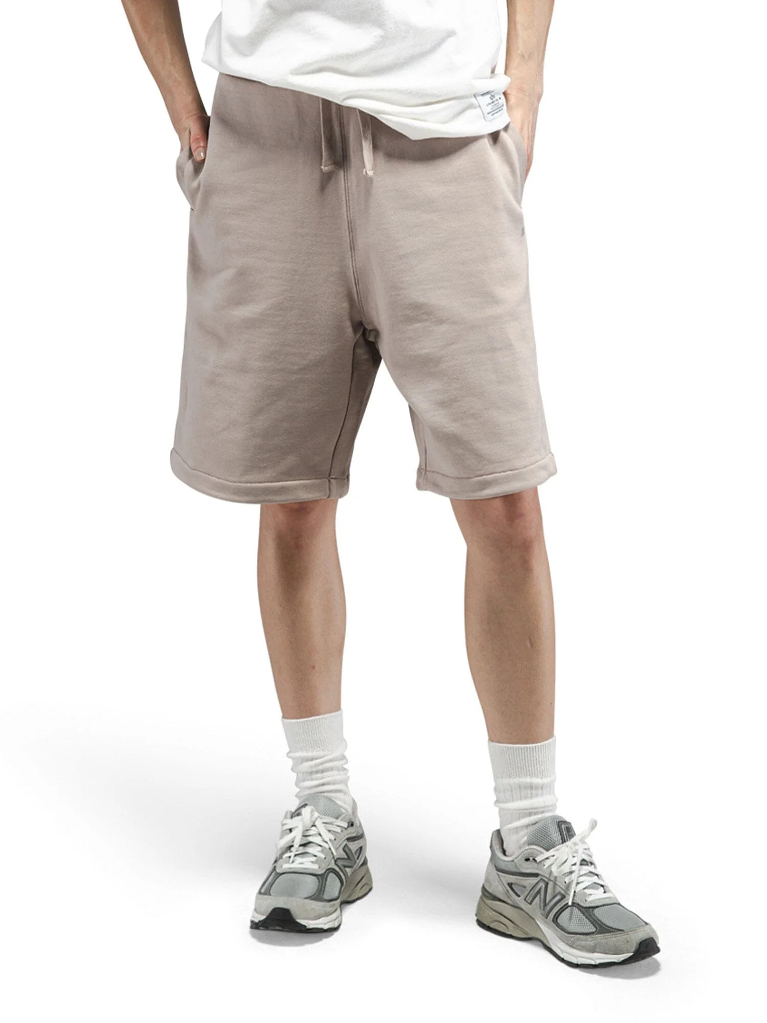 ESSENTIAL FRENCH TERRY SHORT (ATLAS KHAKI) - Image 5