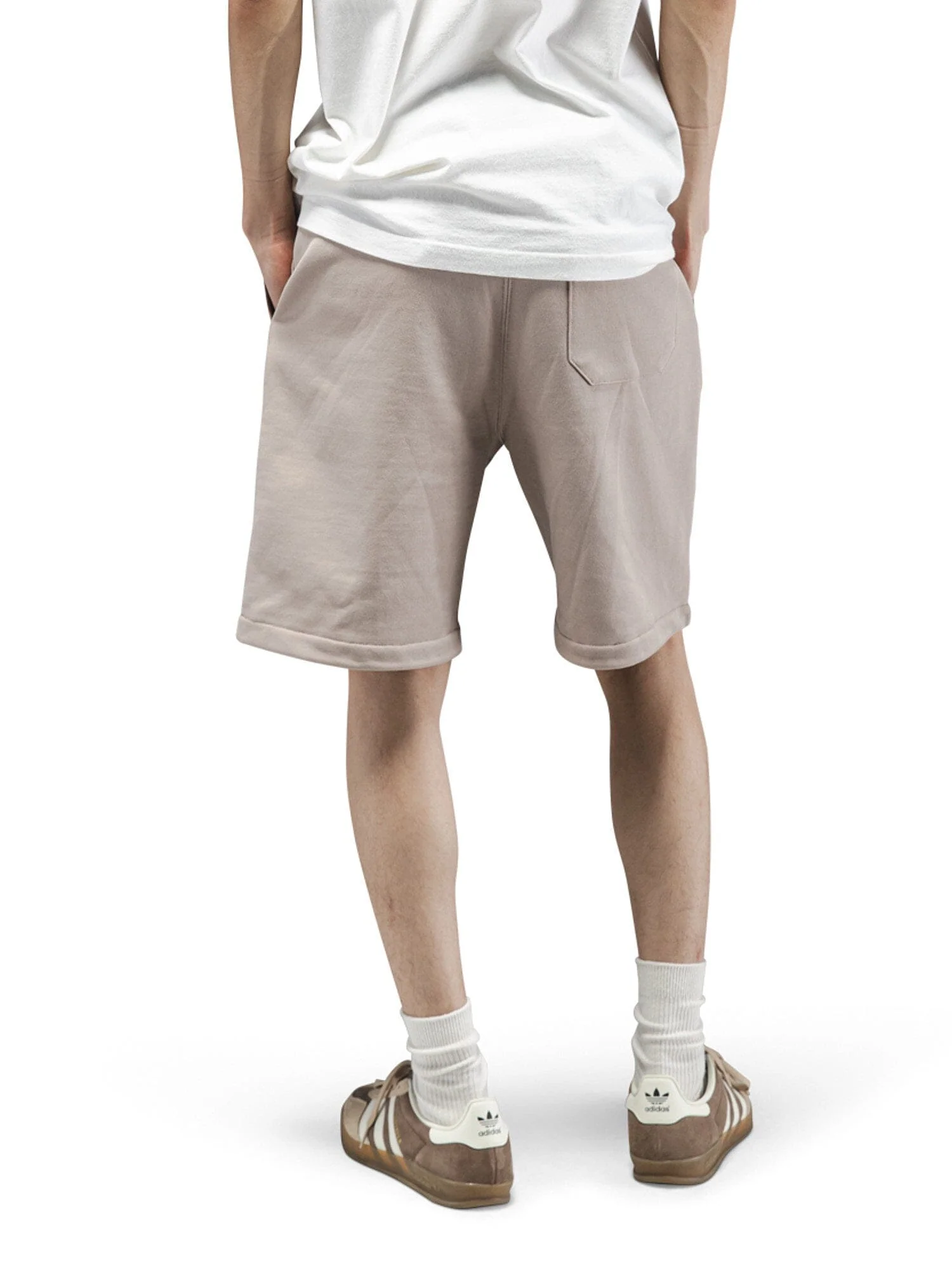 ESSENTIAL FRENCH TERRY SHORT (ATLAS KHAKI) - Image 7