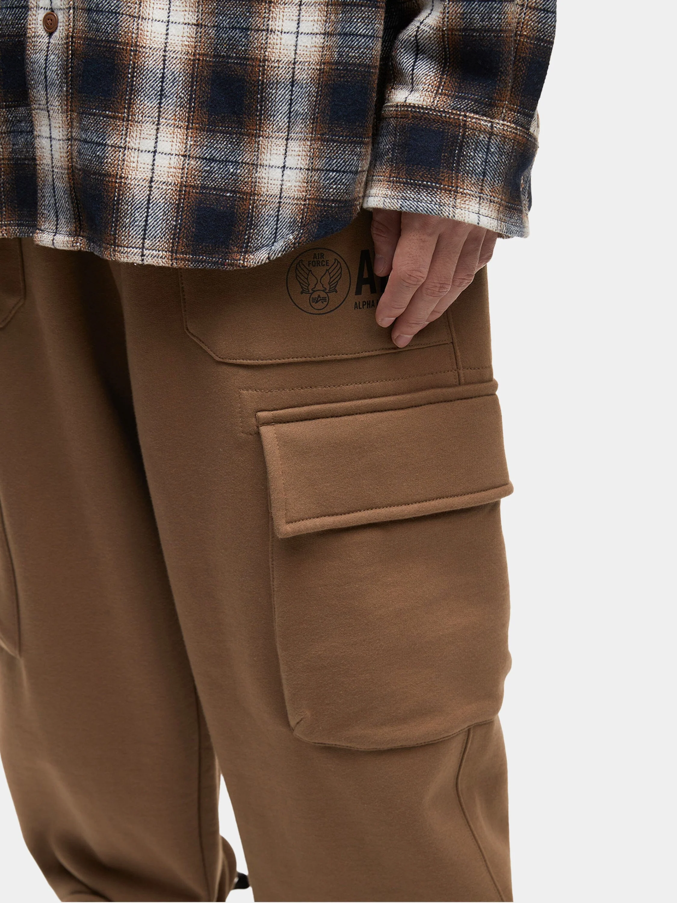 UNFRM CARGO SWEATPANT (TAN) - Image 5