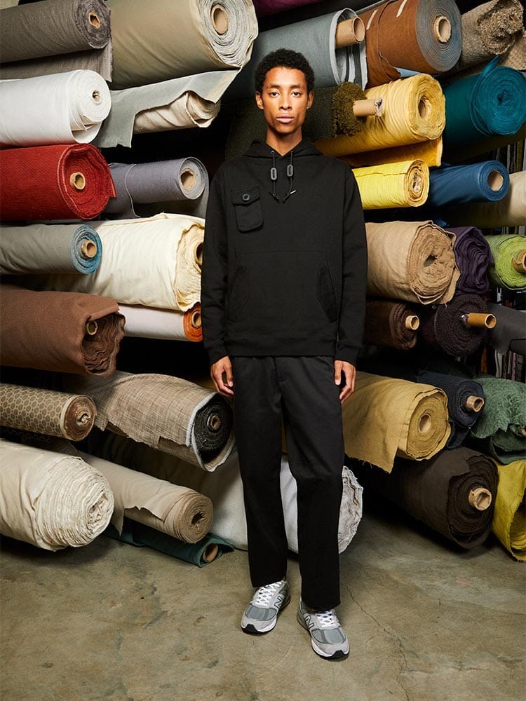 MIXED MEDIA HOODIE (SEASONAL) - Image 2