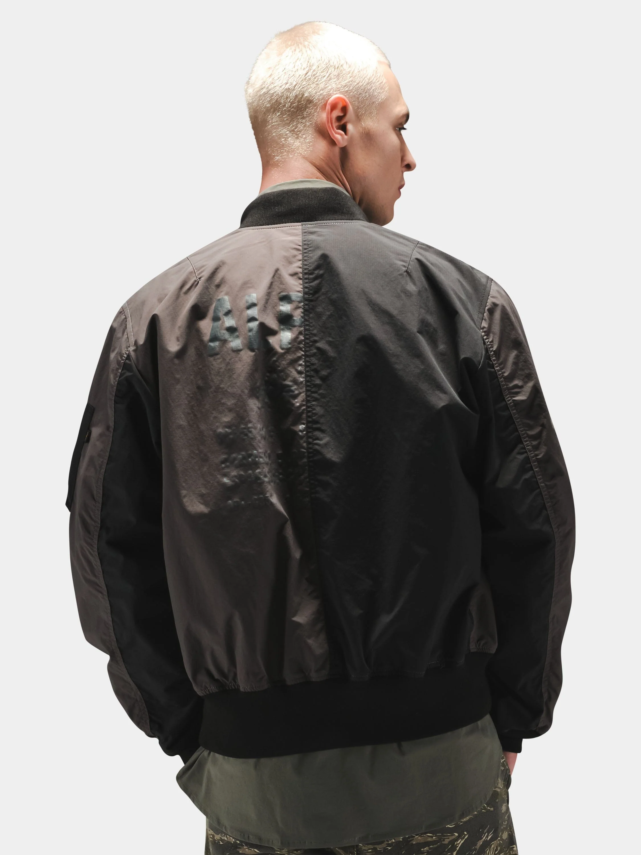 L-2B RELAXED PATCHWORK FLIGHT JACKET - Image 10