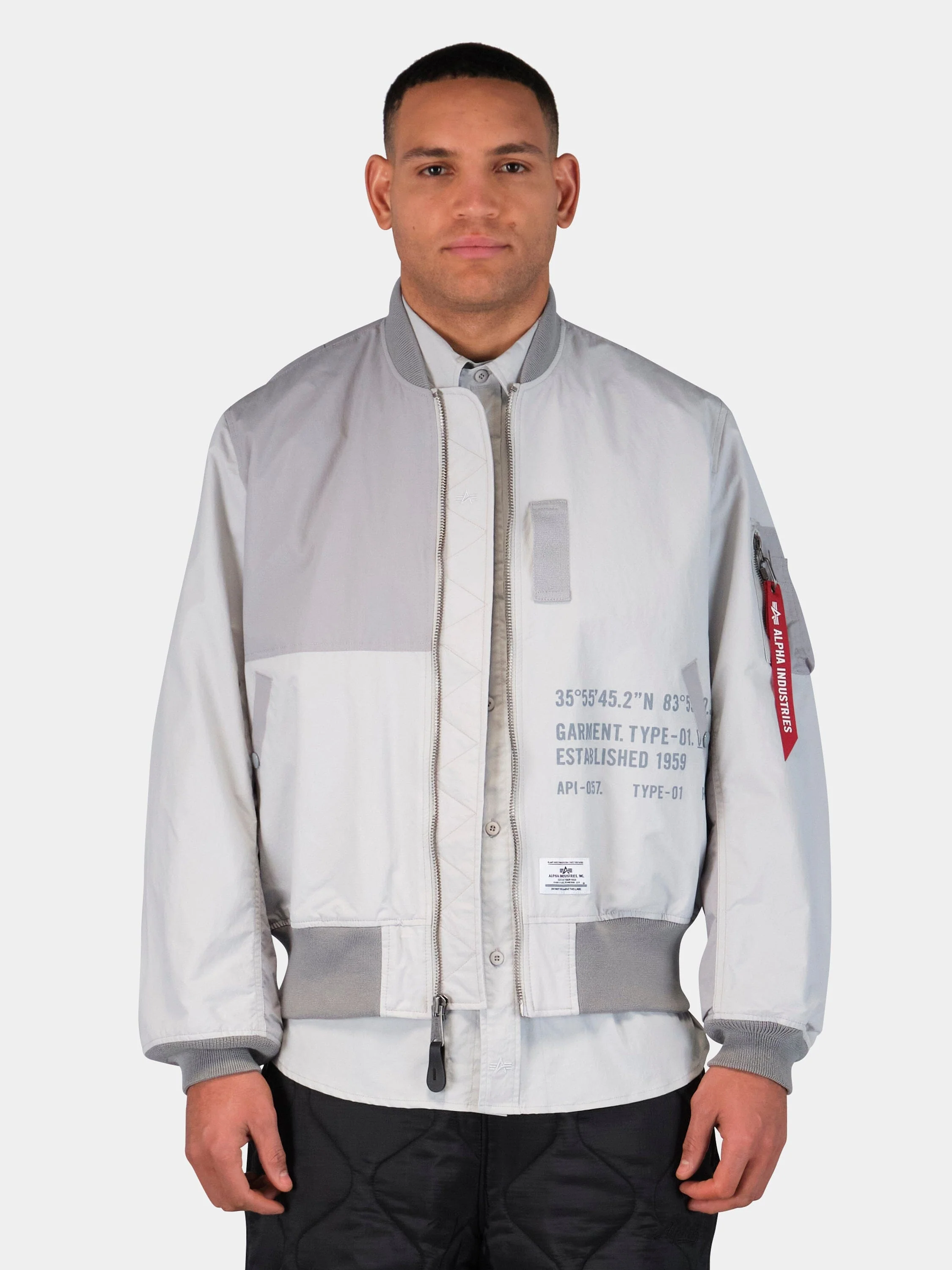 L-2B RELAXED PATCHWORK FLIGHT JACKET - Image 4