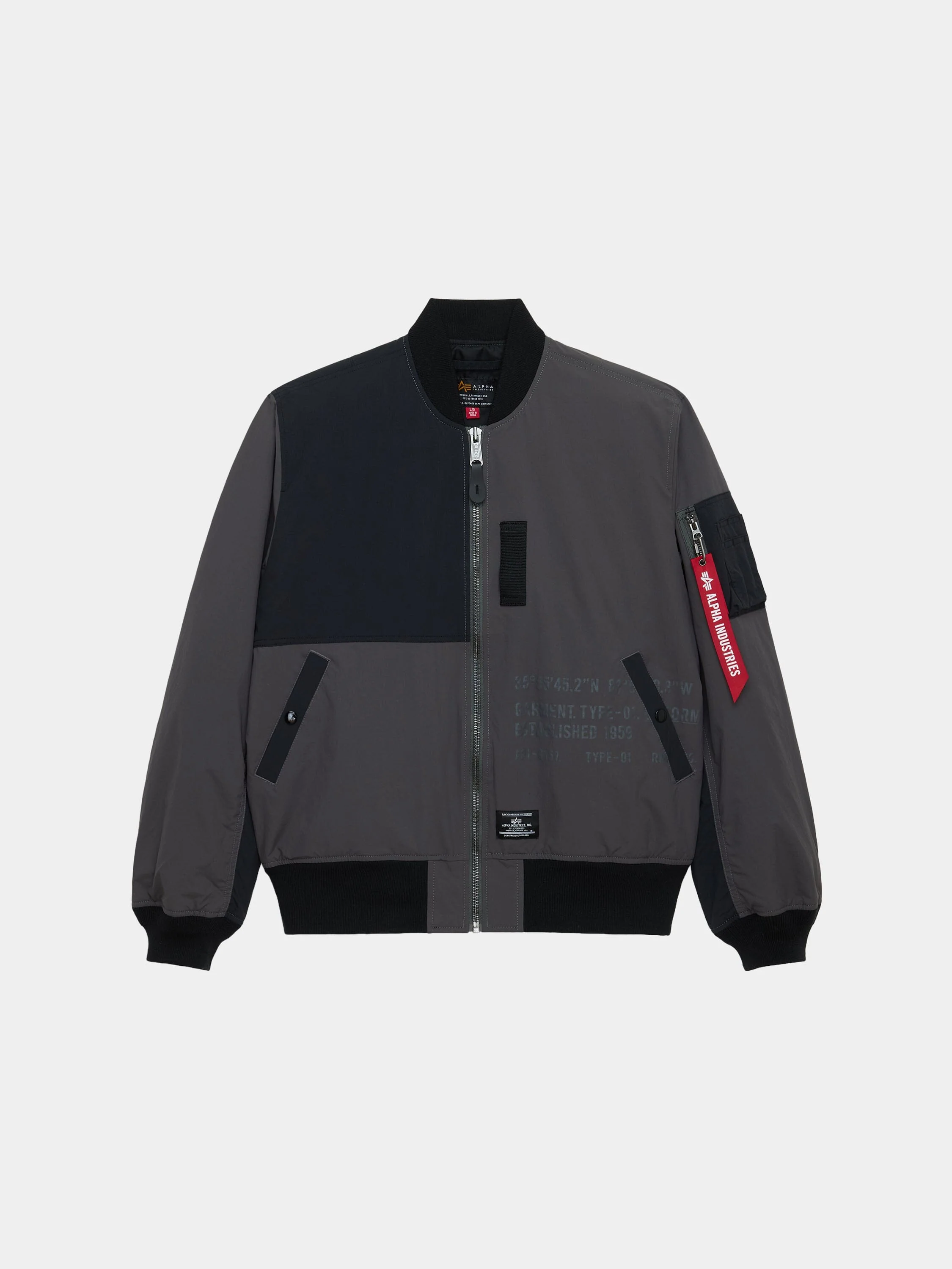 L-2B RELAXED PATCHWORK FLIGHT JACKET - Image 8