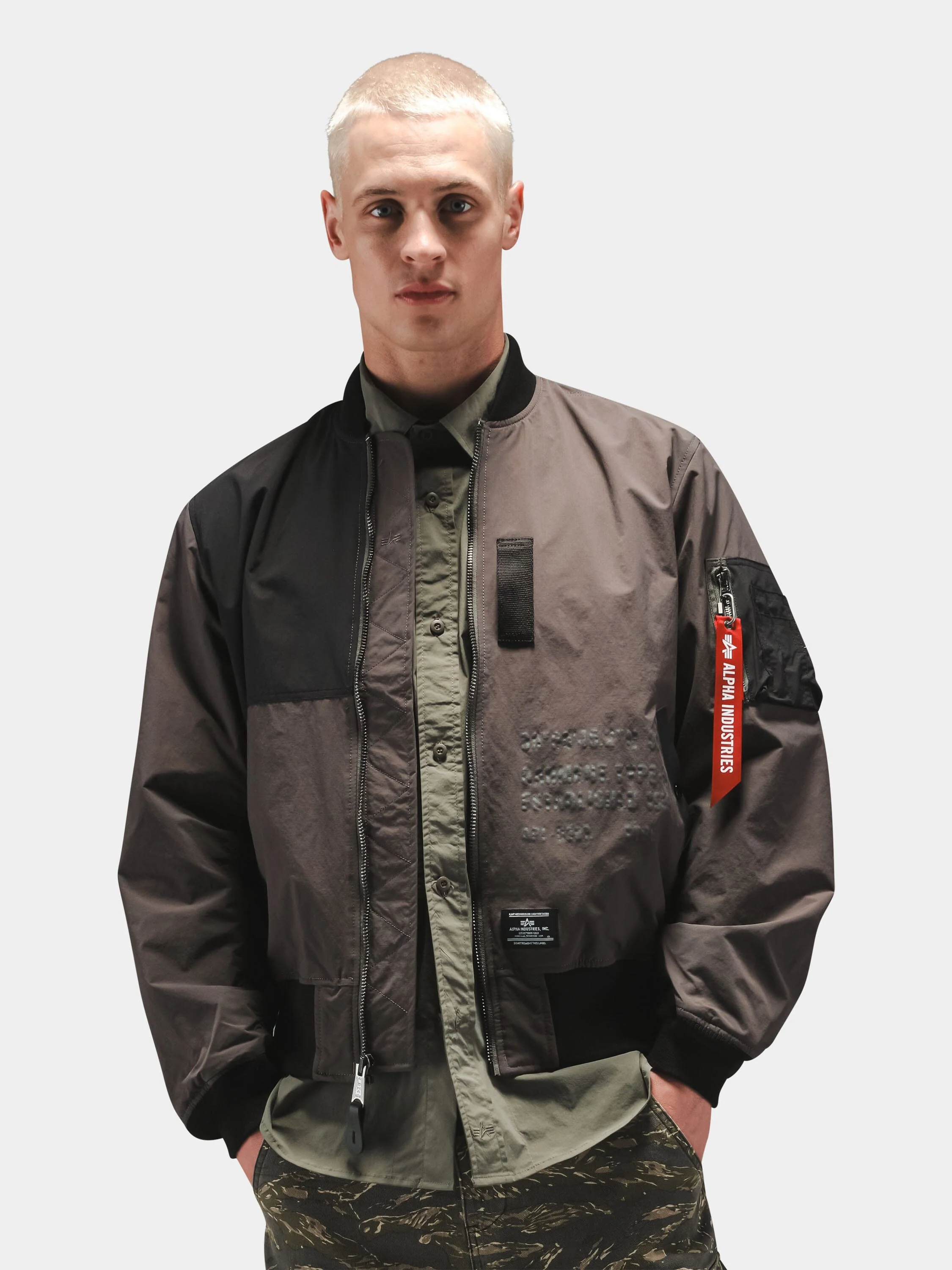 L-2B RELAXED PATCHWORK FLIGHT JACKET - Image 9