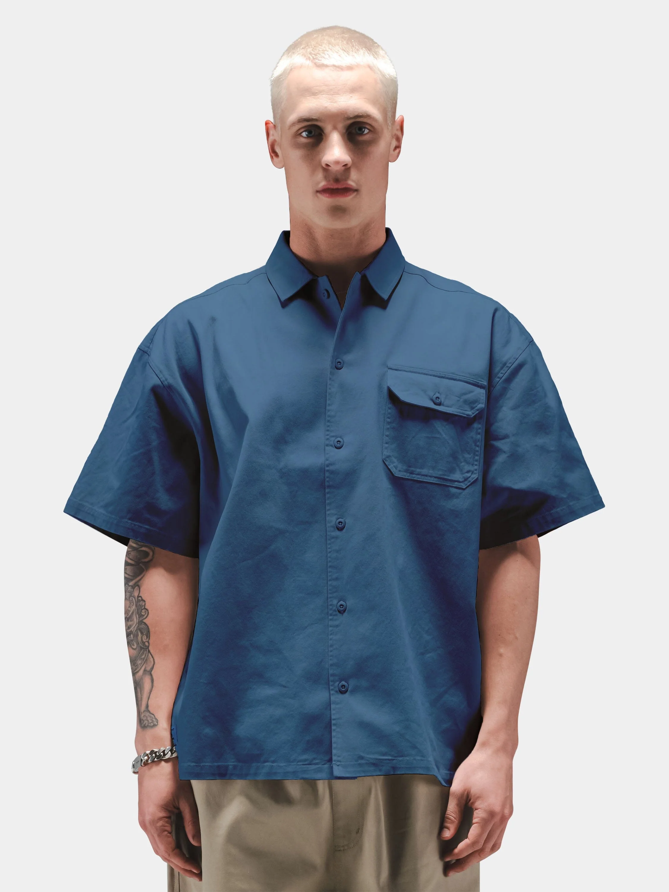 RELAXED ONE POCKET SHORT SLEEVE SHIRT - Image 2