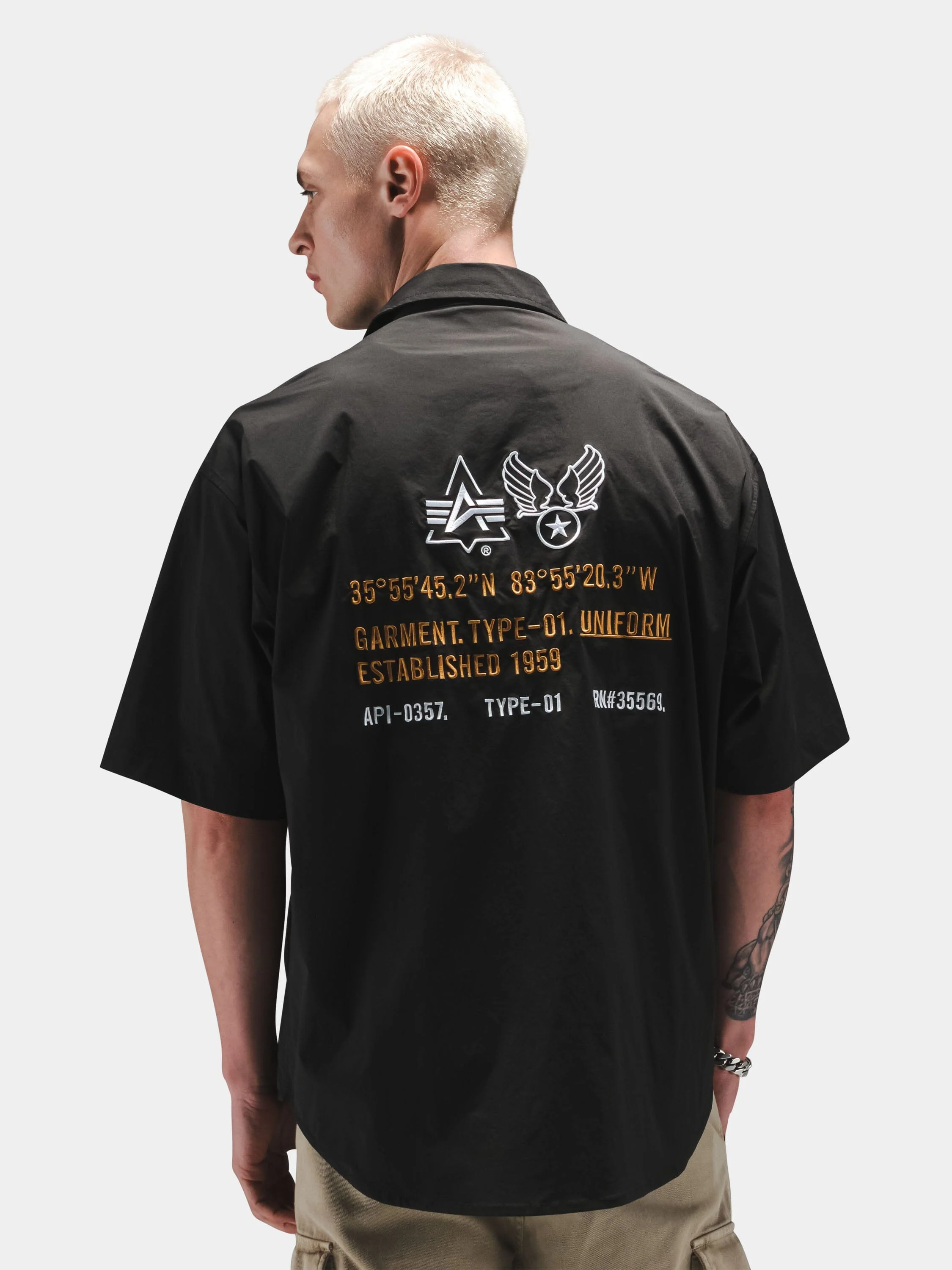 FATIGUE RELAXED DECO SHORT SLEEVE SHIRT - Image 2