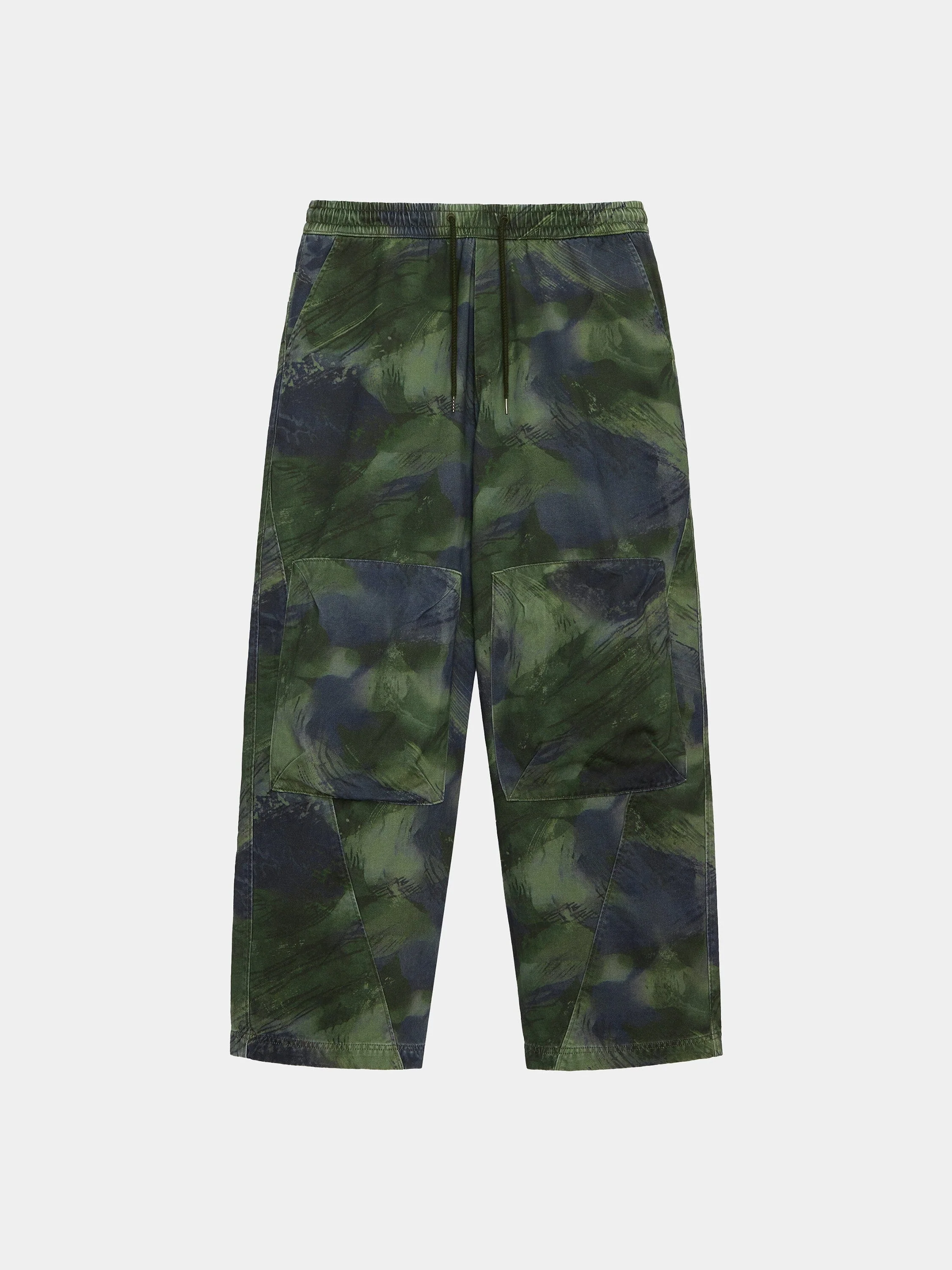 OVERSIZED WASHED PANT (OLIVE RD CAMO)