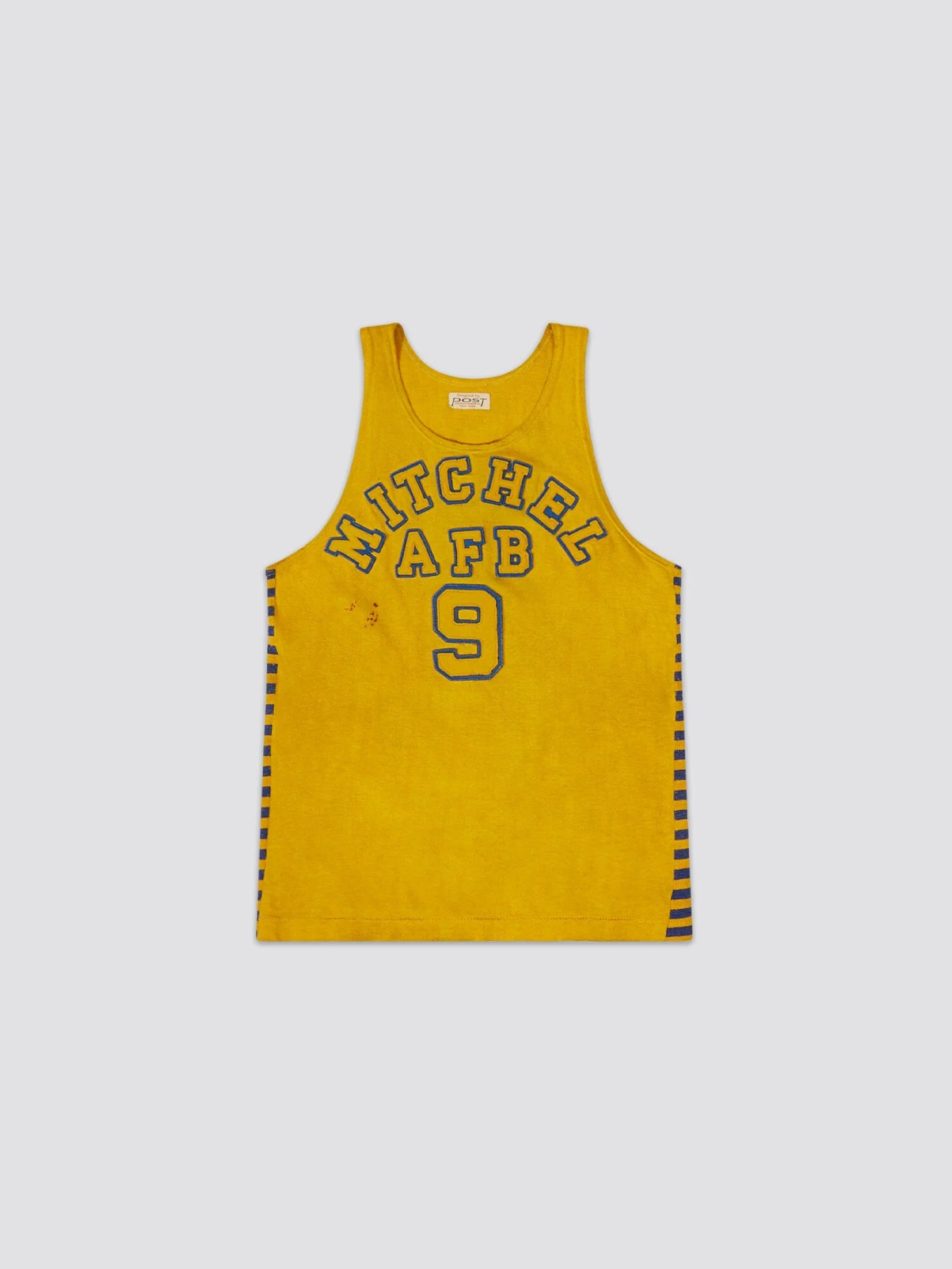 VINTAGE MITCHELL AFB 1950s BASKETBALL JERSEY