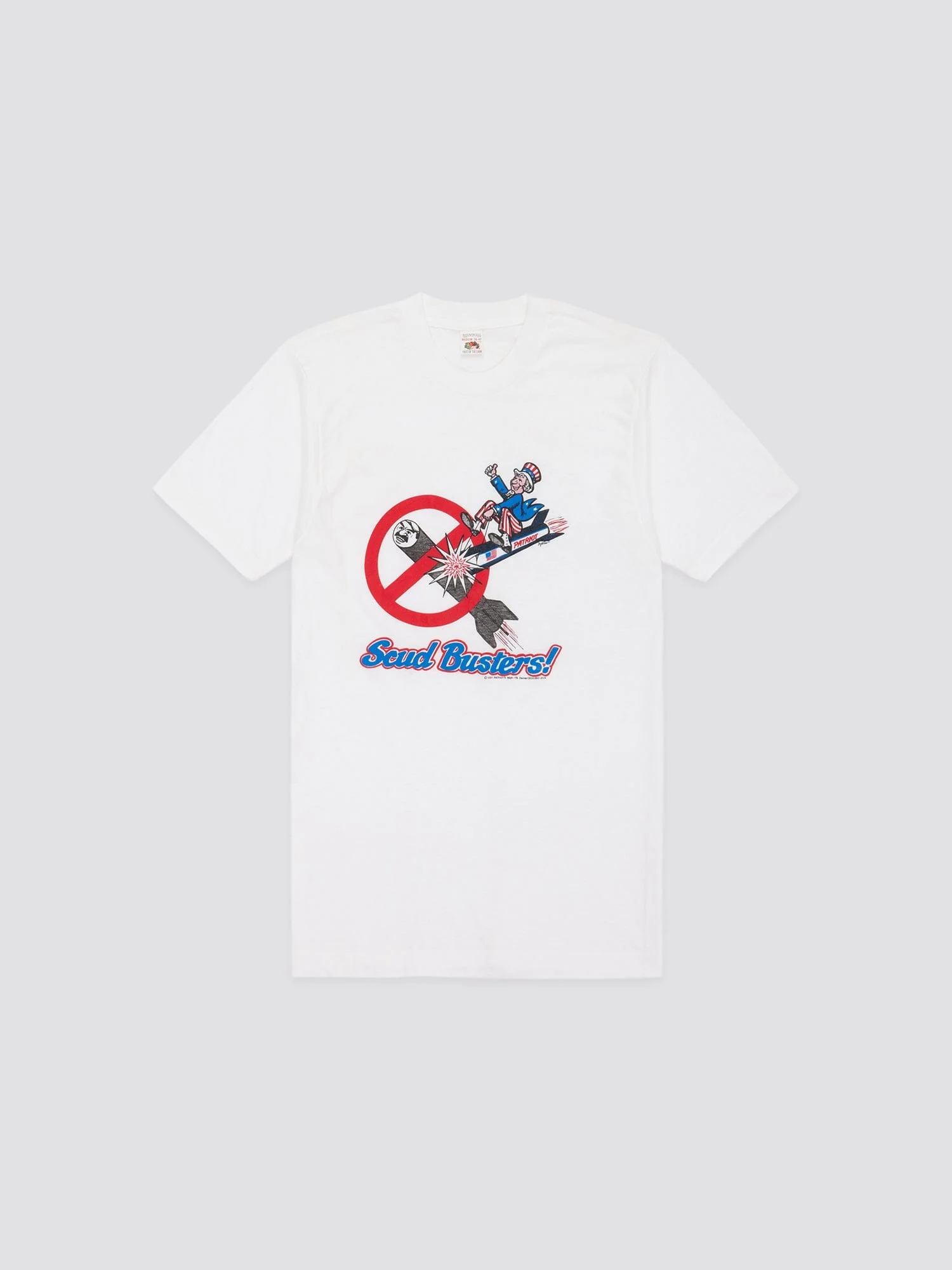 DEADSTOCK SCUD BUSTERS 90s GULF WAR T-SHIRT