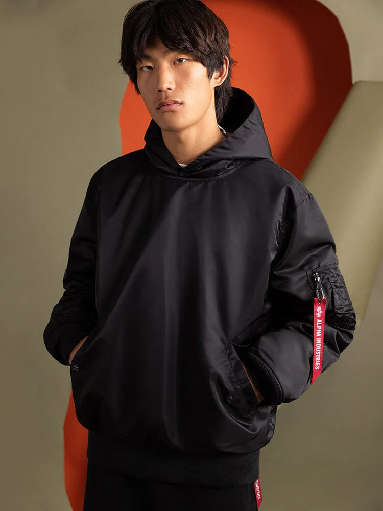 PULL-OVER MA-1 JACKET HOODIE - Image 2