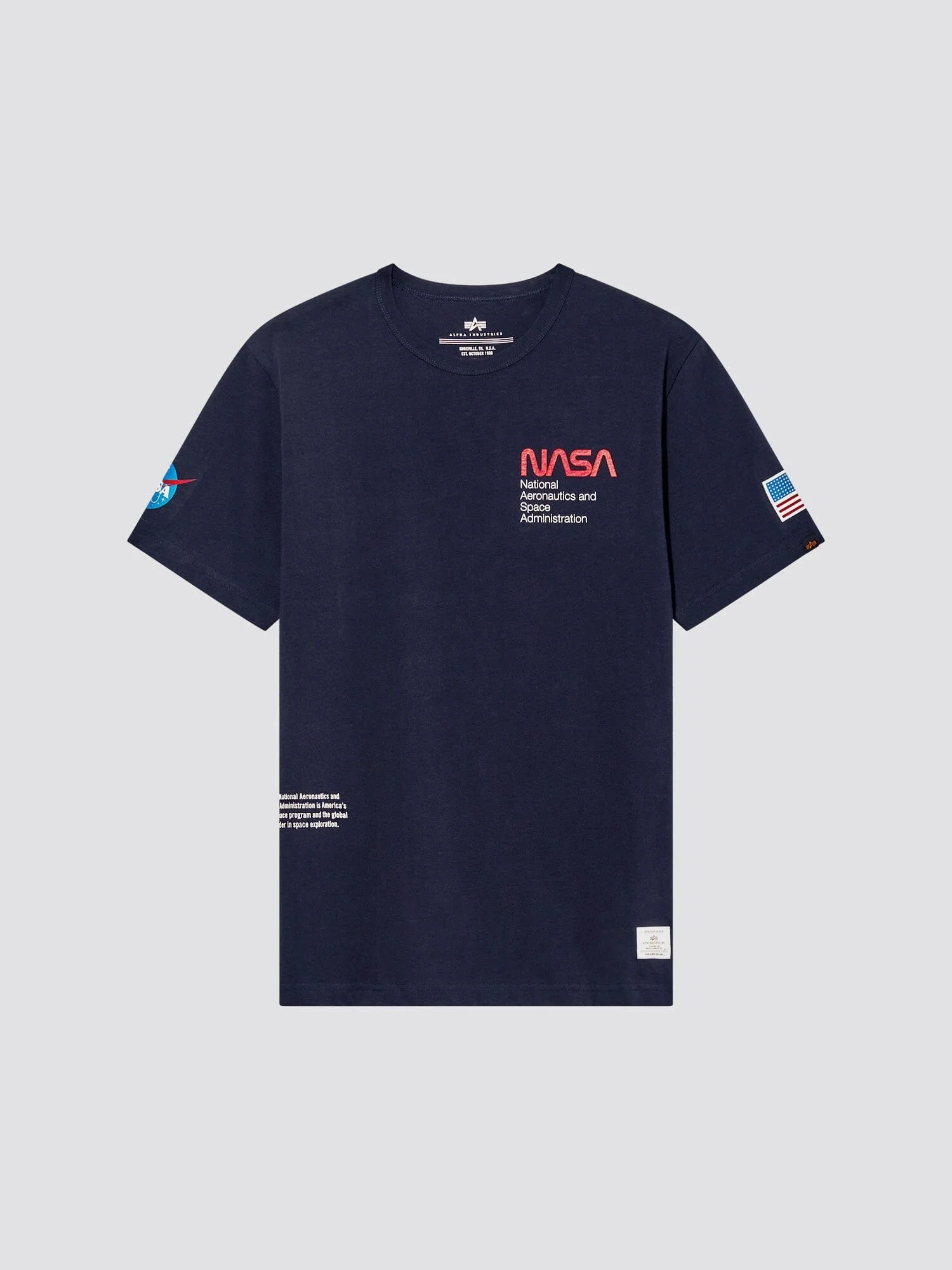 NASA WORM LOGO GEN II TEE