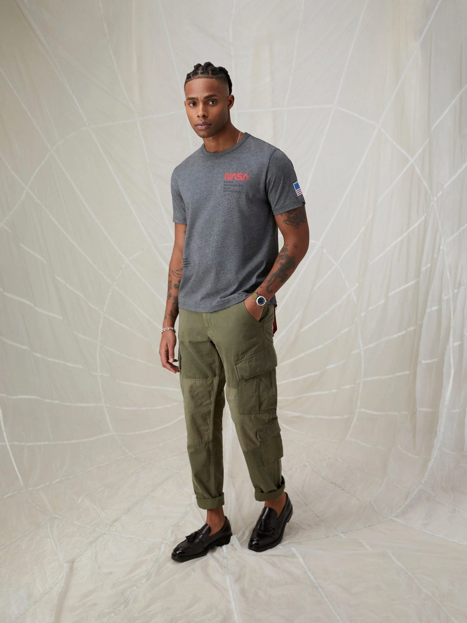 NASA WORM LOGO GEN II TEE - Image 20