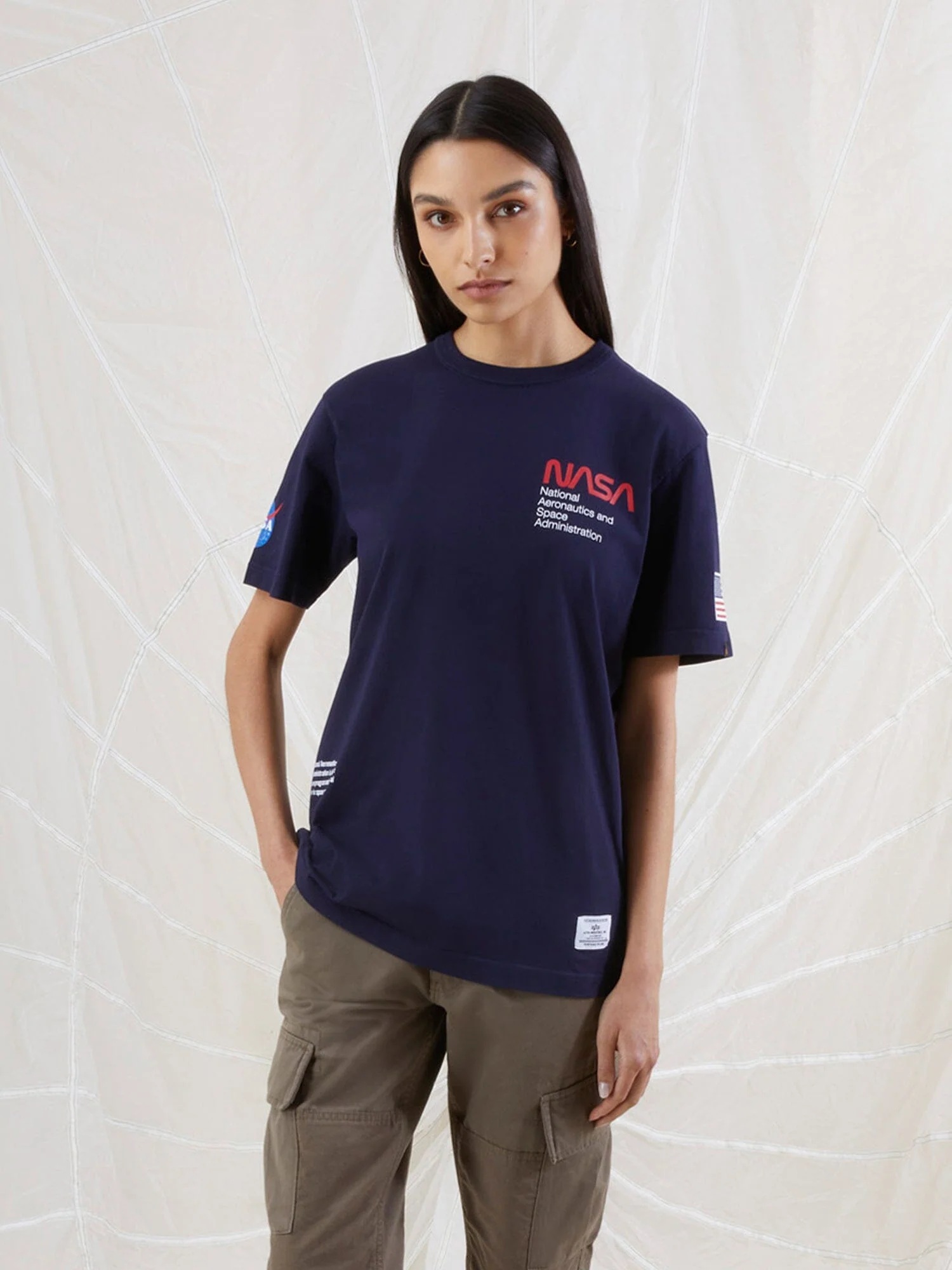 NASA WORM LOGO GEN II TEE - Image 4