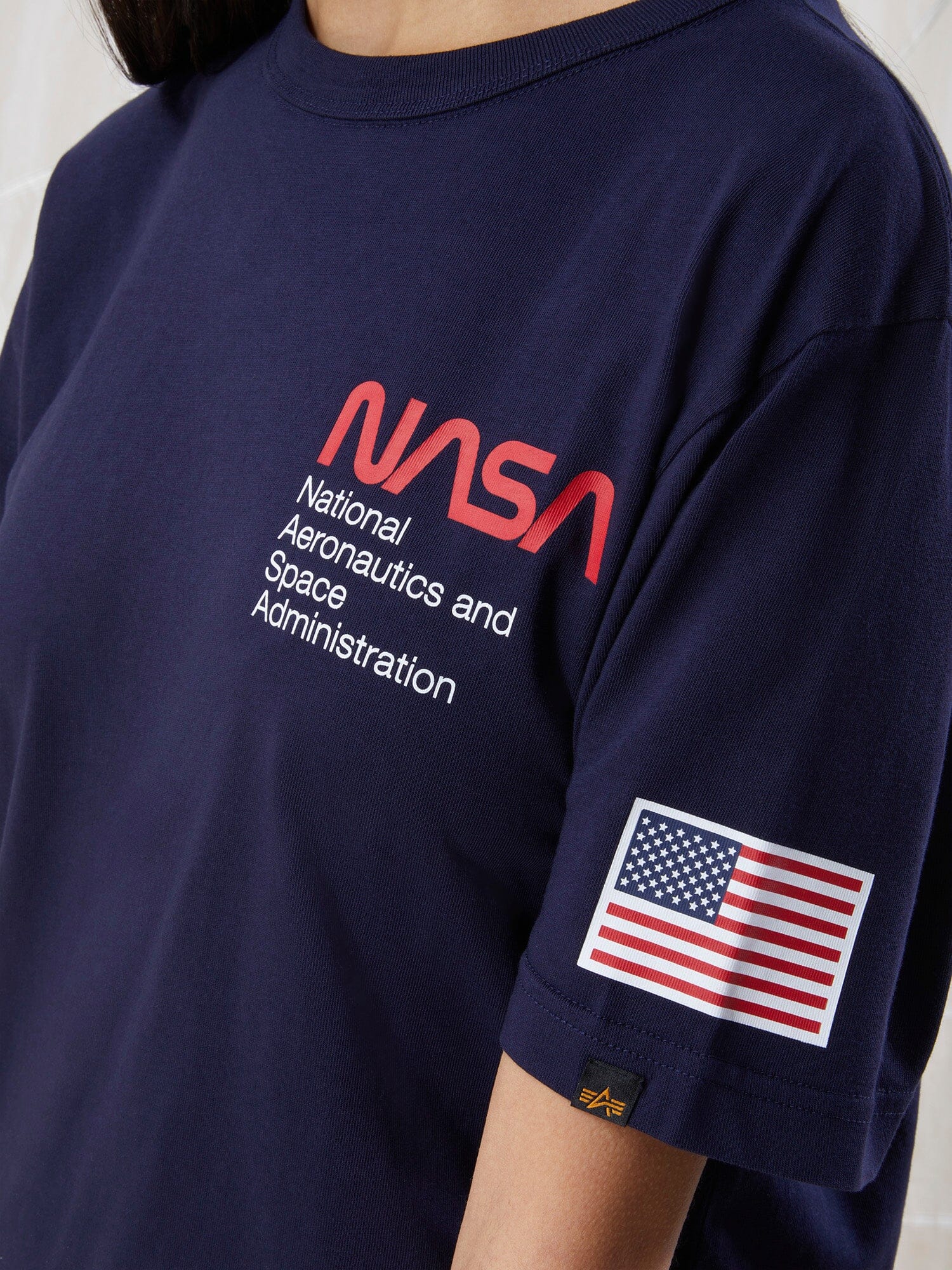 NASA WORM LOGO GEN II TEE - Image 6