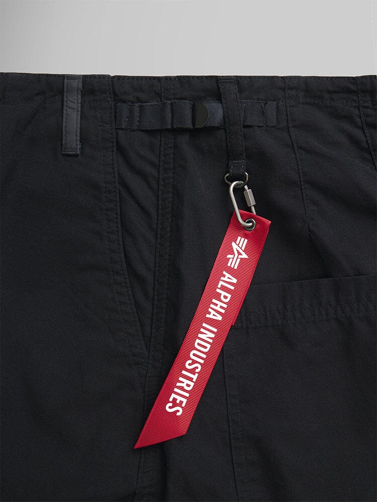 WOMEN'S BARREL LEG PANTS (BLACK) - Image 2