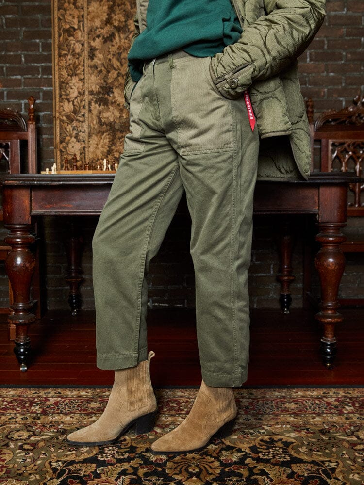 FATIGUE MOD PANT WOMENS (OG-107 GREEN) - Image 4