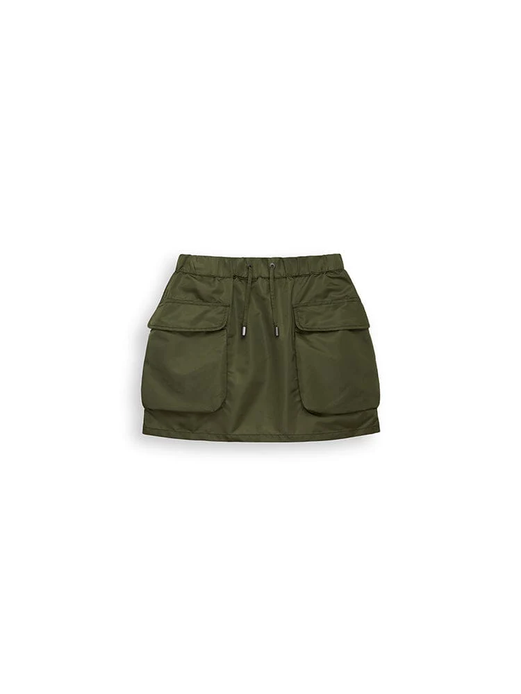 FLIGHT NYLON MINI SKIRT WOMENS