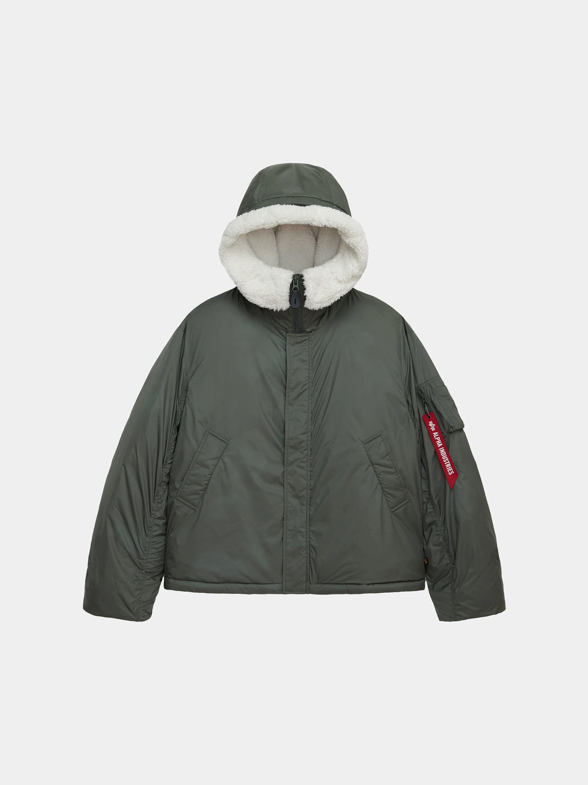 SHORT HYBRID PARKA WOMENS